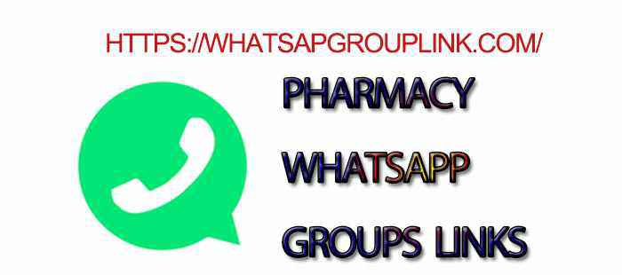 New Pharmacy WhatsApp Group Links