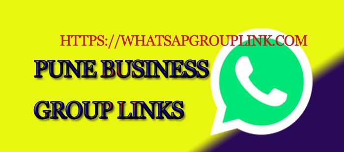 Pune Business WhatsApp Group Link List