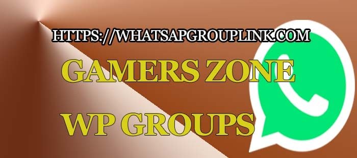 Gamers Zone Whatsapp Group Link