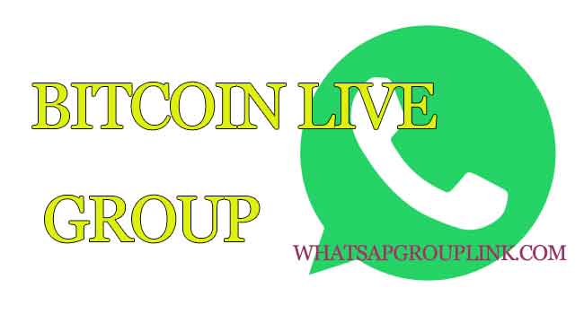 Bitcoin live Whatsapp Group Link