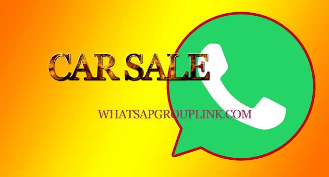 Car Sale Whatsapp Group Link