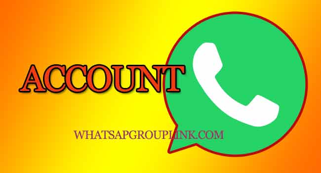 Account Whatsapp Group Link