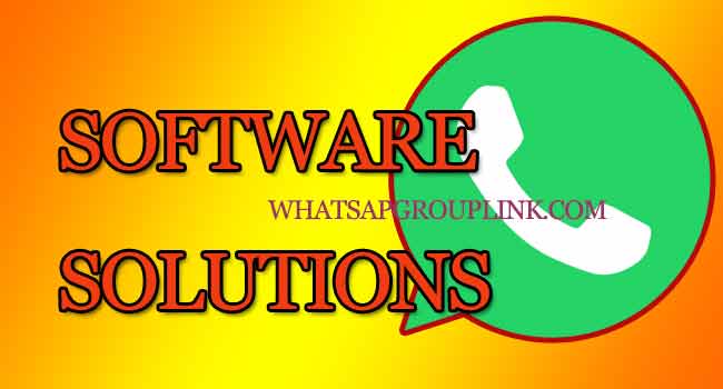 Software Solutions Whatsapp Group Link
