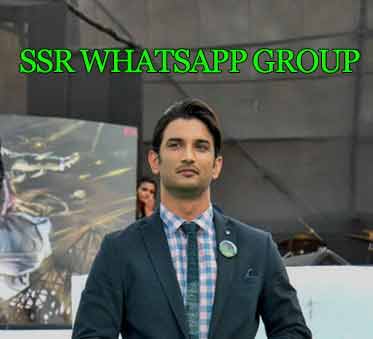 Actor SS Rajput Whatsapp Group Link