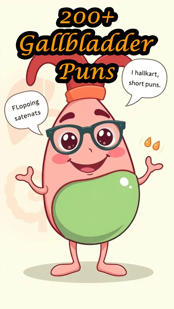 200+ Gallbladder Puns