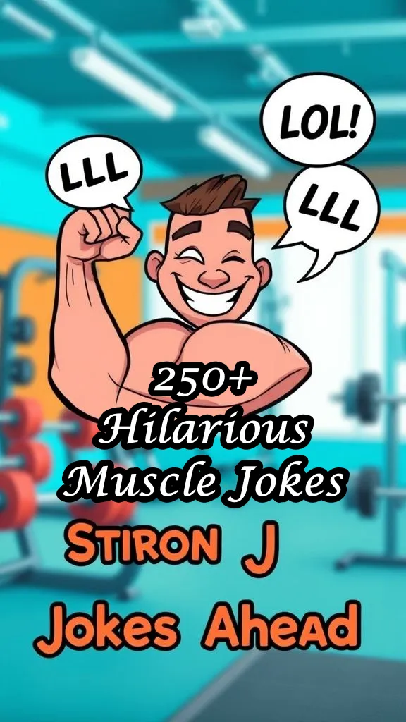 250+ Hilarious Muscle Jokes That'll Flex Your Funny Bone 250+ Hilarious Muscle Jokes