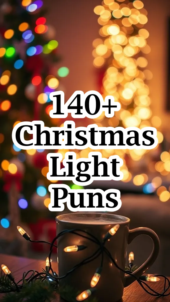 Brilliant Christmas Light Puns That'll Make Your Season Glow