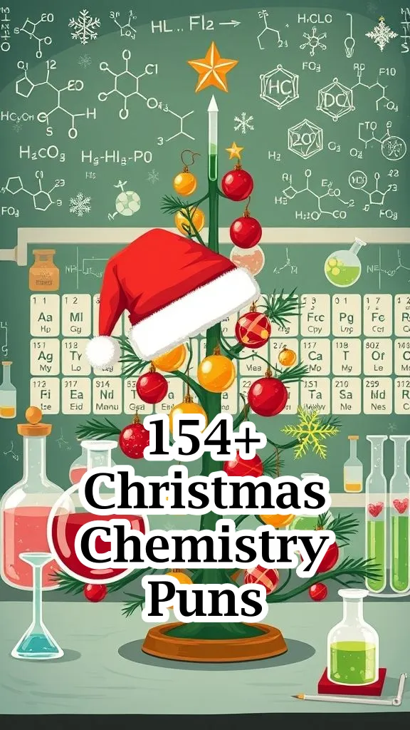 Christmas Chemistry Puns That Will Have You Reacting With Joy