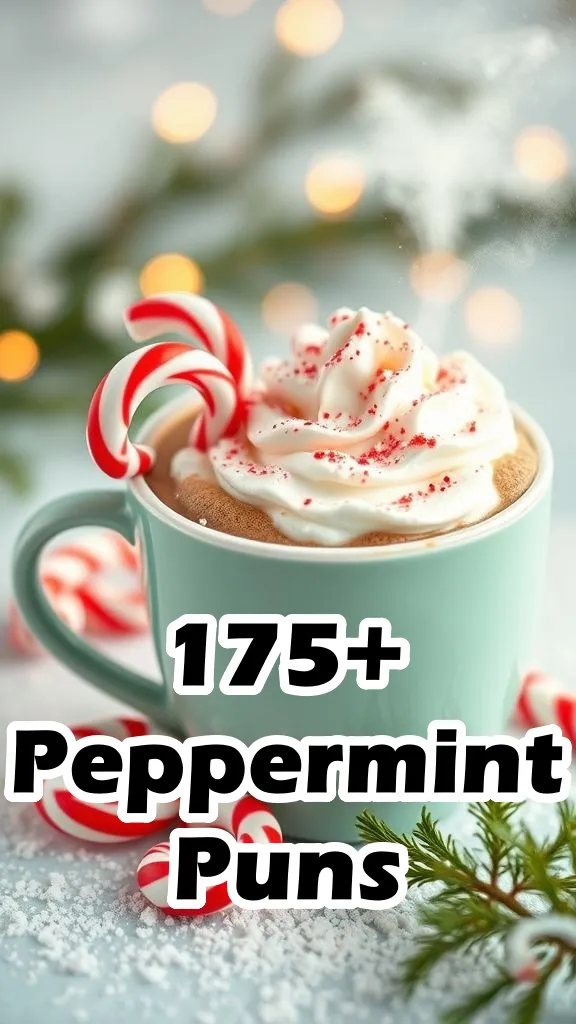 Cool Peppermint Puns That Are Mint to Make You Smile