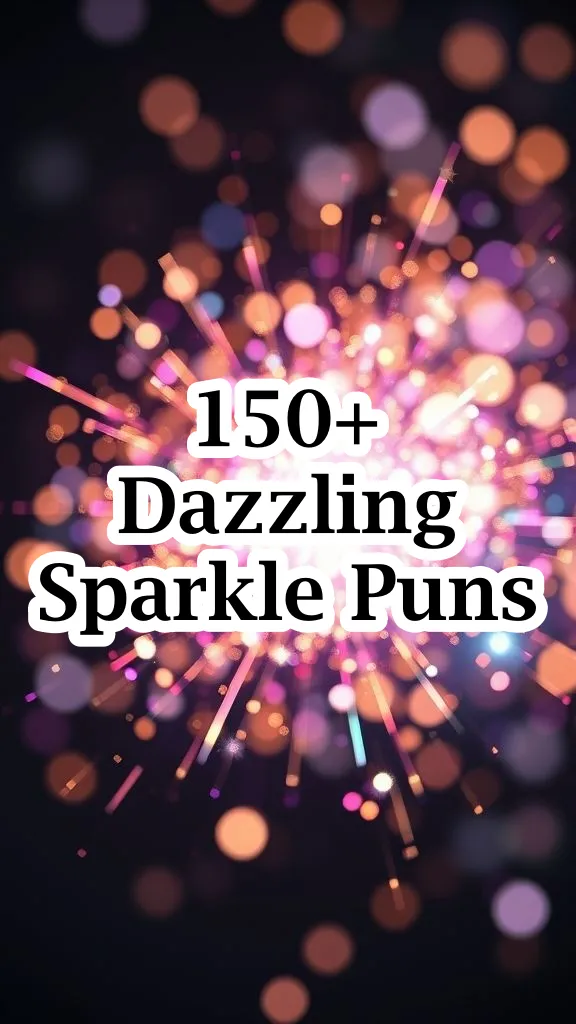 Dazzling Sparkle Puns to Brighten Your Day and Light Up Your Life