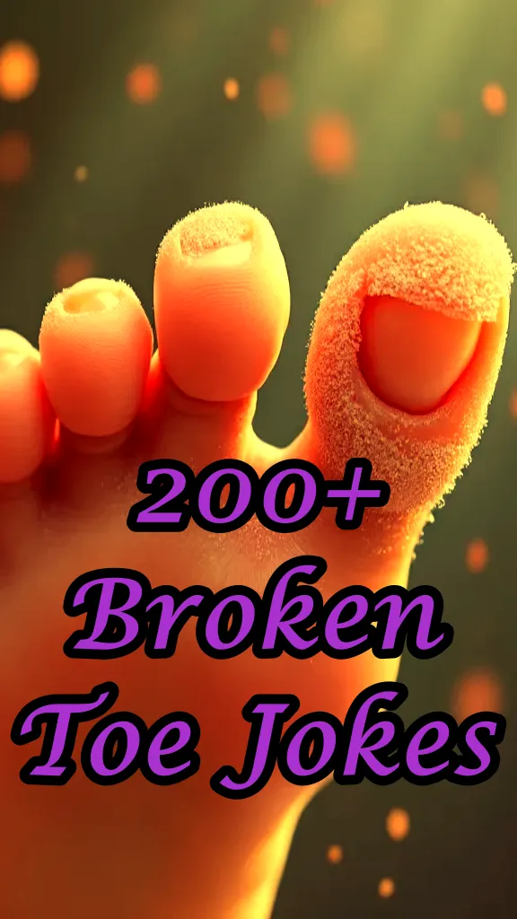 Hilarious Broken Toe Jokes That will Have You Limping with Laughter