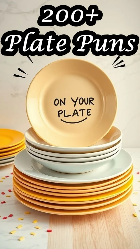 Plate Puns That will Have You Coming Back for More