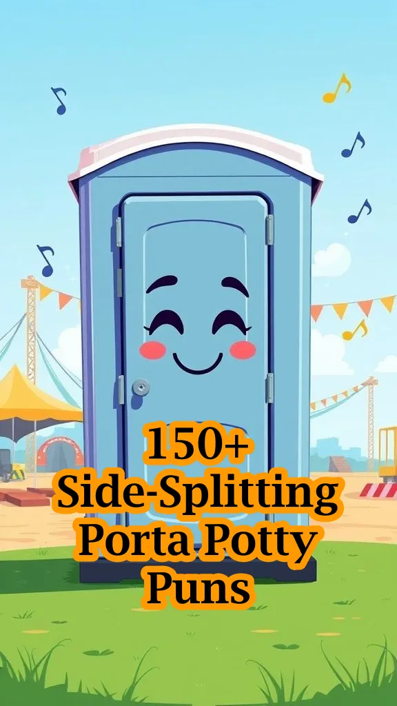 Side-Splitting Porta Potty Puns to Flush Away Your Blues!