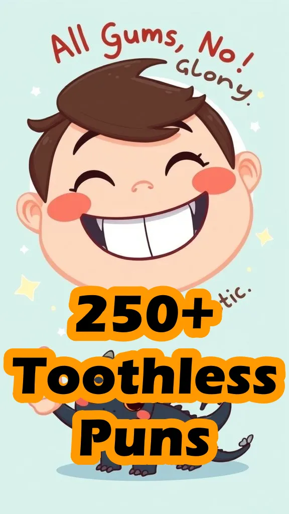 Toothless Puns That will Leave You Grinning From Ear to Ear
