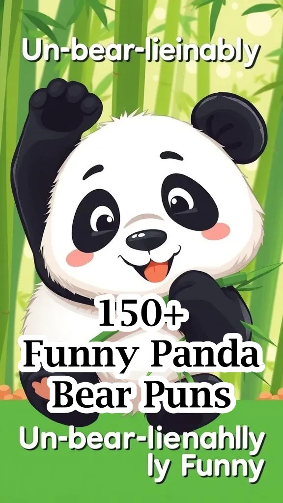 Un-bear-lievably Funny Panda Bear Puns to Bamboo-zle Your Friends