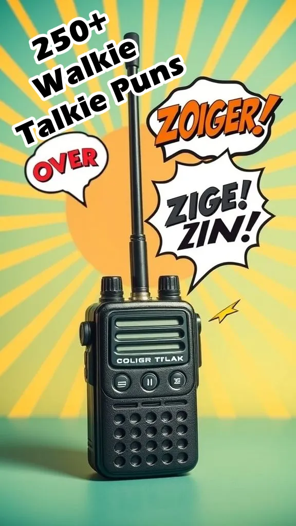 Walkie Talkie Puns That will Have You Rolling on the Floor