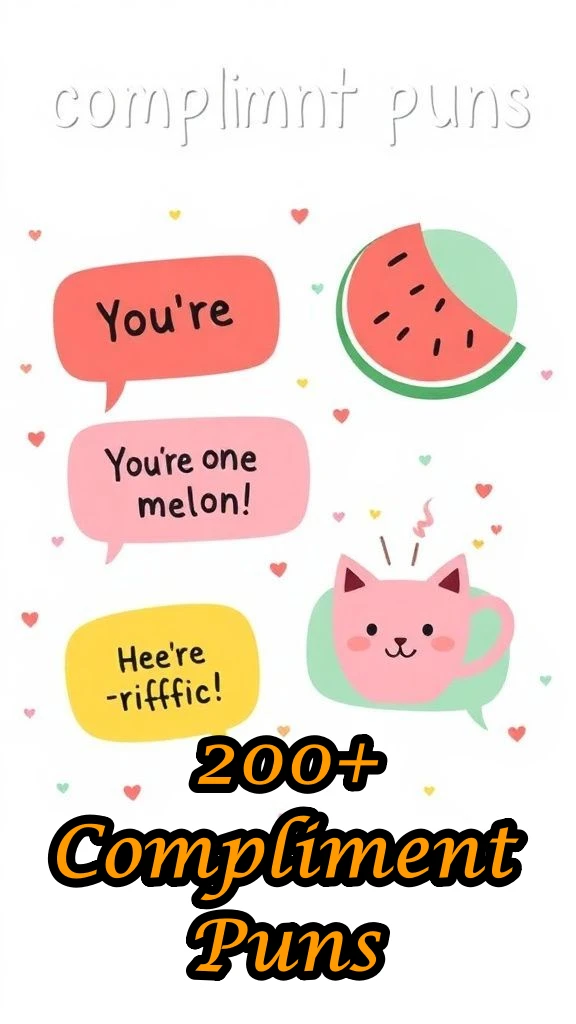 Compliment Puns to Brighten Your Day