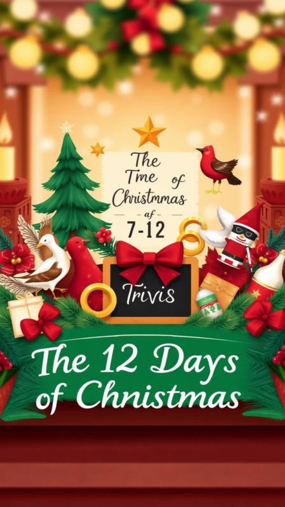 12 Days of Christmas Trivia Questions and Answers – Fun Holiday Quiz Challenge