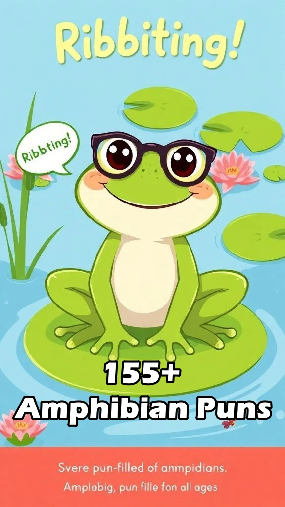  Amphibian Puns That'll Make You Jump for Joy