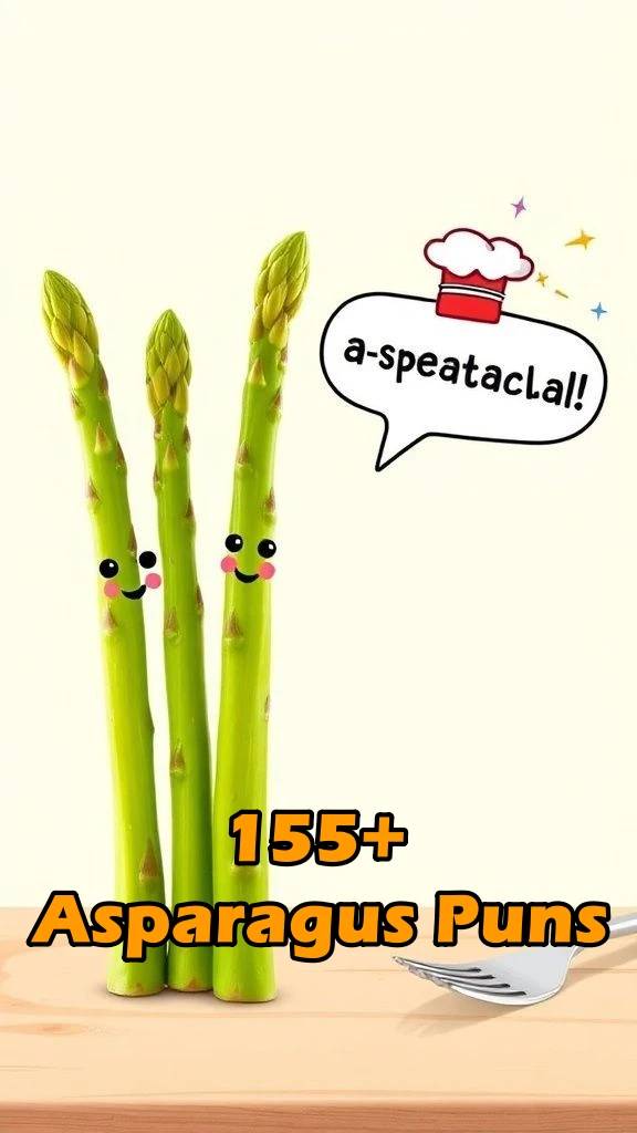 Asparagus Puns That'll Stalk Your Funny Bone