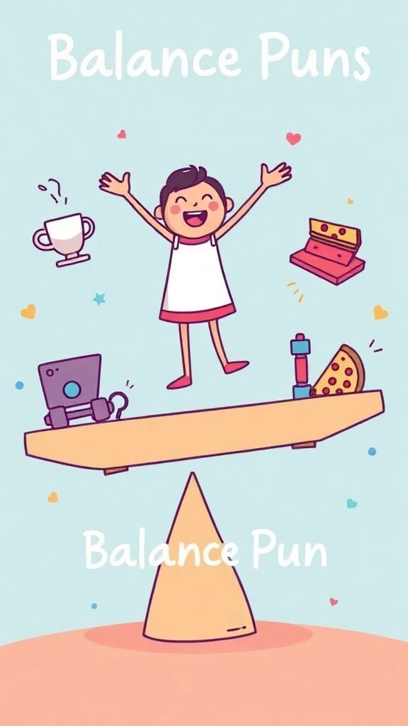 Balance Puns That'll Keep You Laughing on Both Feet