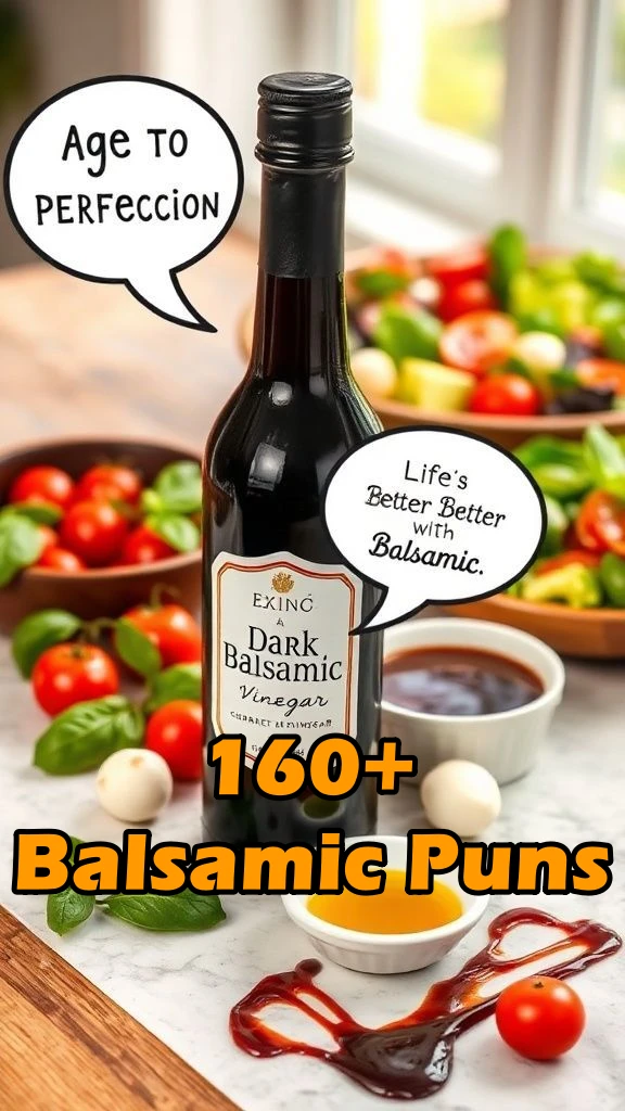 Balsamic Puns That'll Leave You in a Vinegar Giggle Fit