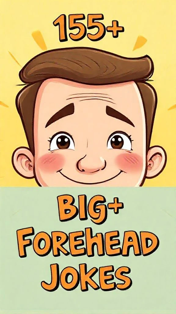 155+ Big Forehead Jokes That Are Just a Bit Over the Top Big Forehead Jokes That Are Just a Bit Over the Top