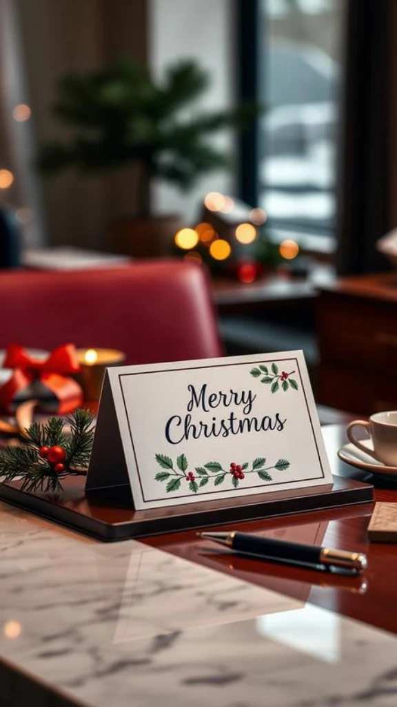 Business Christmas Card Messages That'll Make Your Corporate Greetings Actually Worth Reading