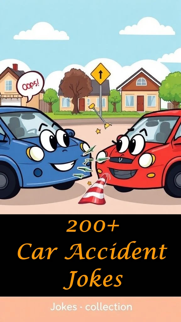 200+ Car Accident Jokes to Keep Your Humor in Drive Car Accident Jokes to Keep Your Humor in Drive