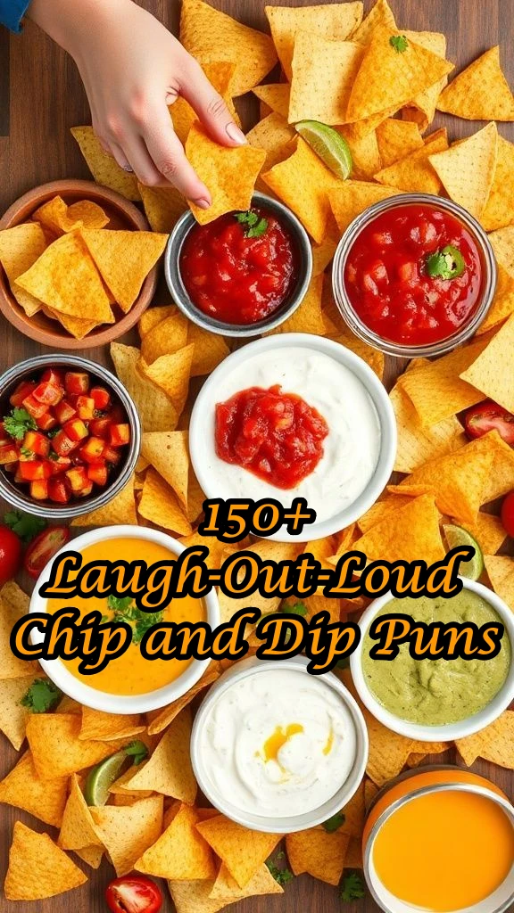 Laugh-Out-Loud Chip and Dip Puns That'll Make You Snack and Chuckle