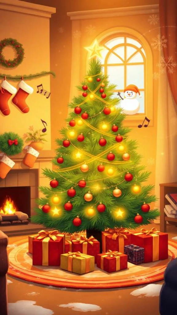 Holiday-Themed Christmas Song Riddles for Kids and Adults