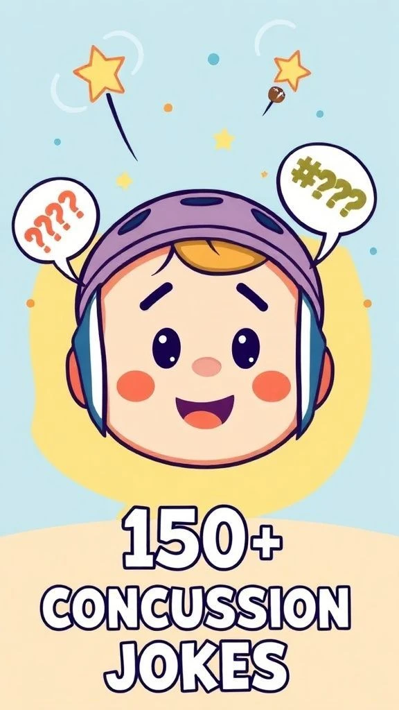 150+ Brain-Rattling Concussion Jokes That'll Hit Different Brain-Rattling Concussion Jokes That'll Hit Different