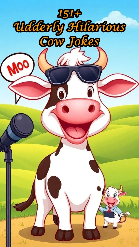 151+ Udderly Hilarious Cow Jokes That'll Make You Laugh Till the Cows Come Home Udderly Hilarious Cow Jokes That'll Make You Laugh Till the Cows Come Home