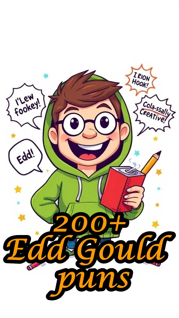 Clever Edd Gould Puns That'll Make You Draw a Smile