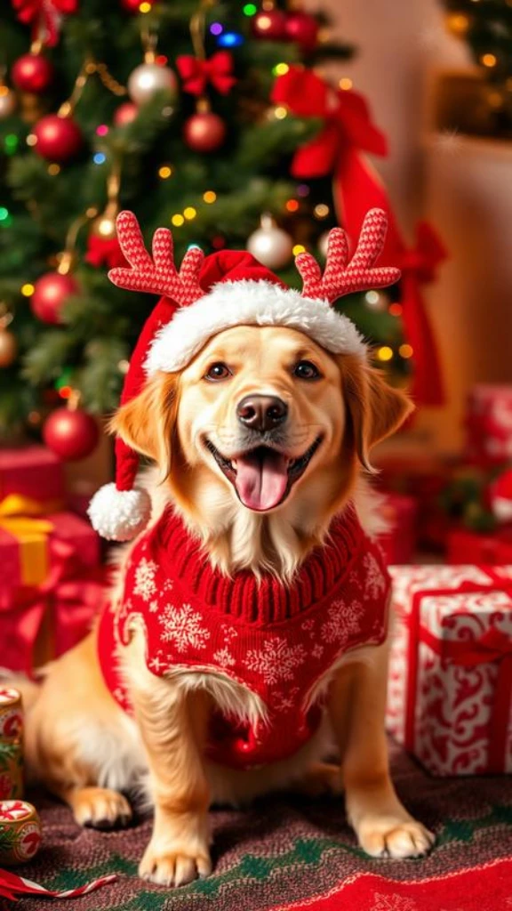 Festive Dog Puns to Spread Holiday Tail-Wagging Joy