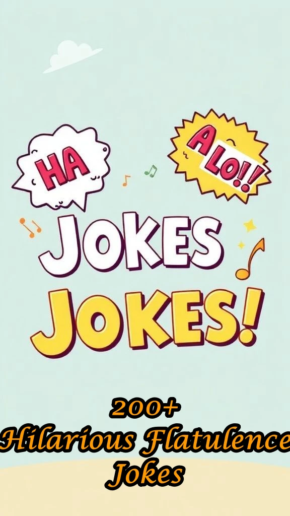 Hilarious Flatulence Jokes to Crack You Up