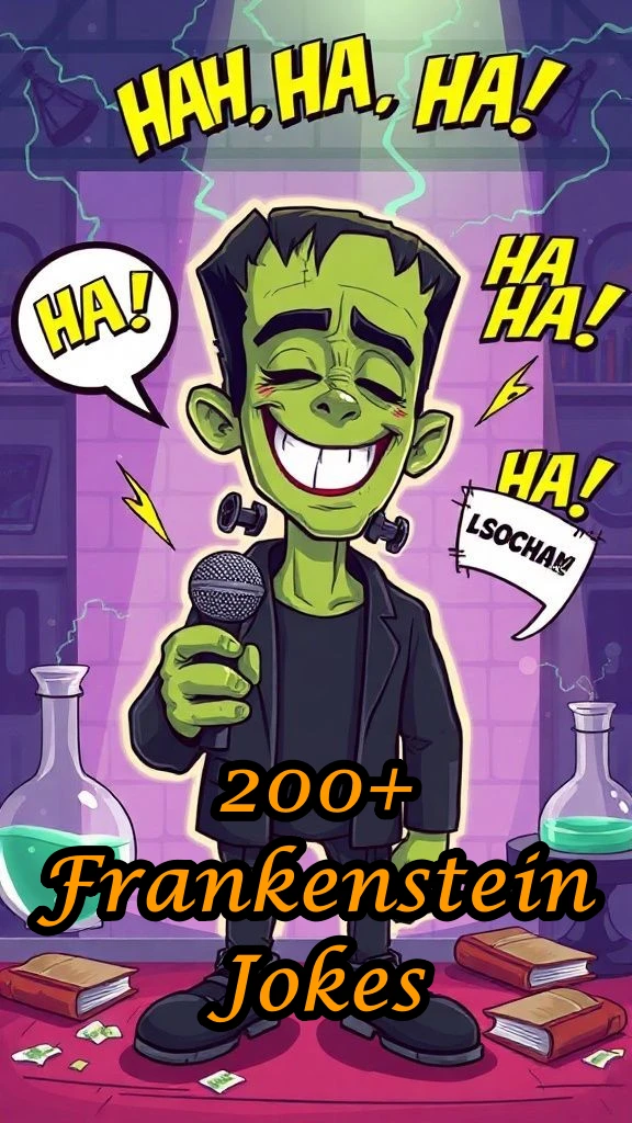 200+ Frankenstein Jokes That'll Shock You Into Laughter Frankenstein Jokes That'll Shock You Into Laughter