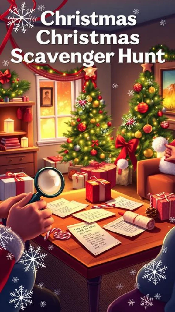 Fun Christmas Scavenger Hunt Riddles for Kids and Families