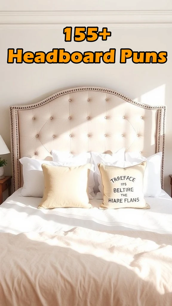 Headboard Puns That'll Keep You Up Laughing All Night Long