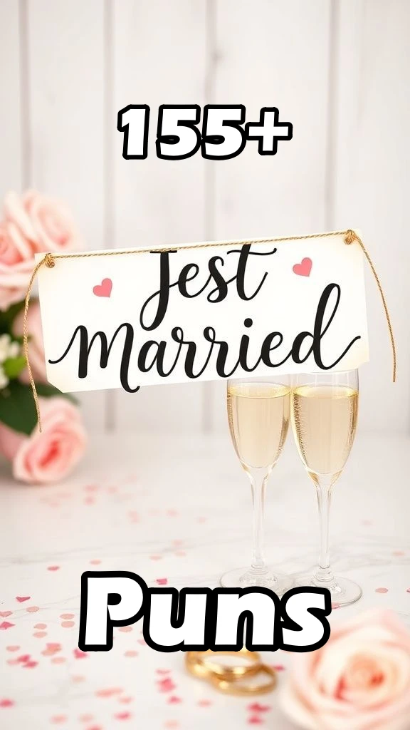 Just Married Puns That Say I Do to Humor