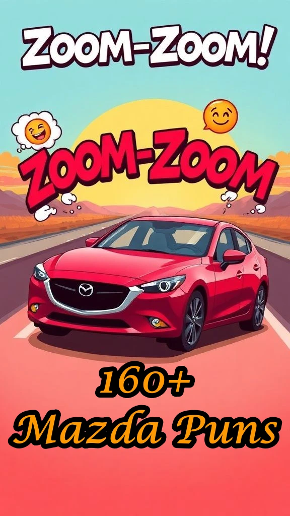 160+ Mazda Puns That'll Rev Your Engine and Your Sense of Humor Mazda Puns That'll Rev Your Engine and Your Sense of Humor