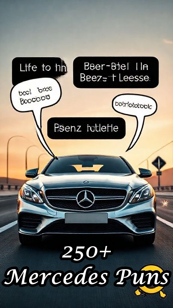 250+ Mercedes Puns That'll Drive You Wild with Laughter Mercedes Puns That'll Drive You Wild with Laughter