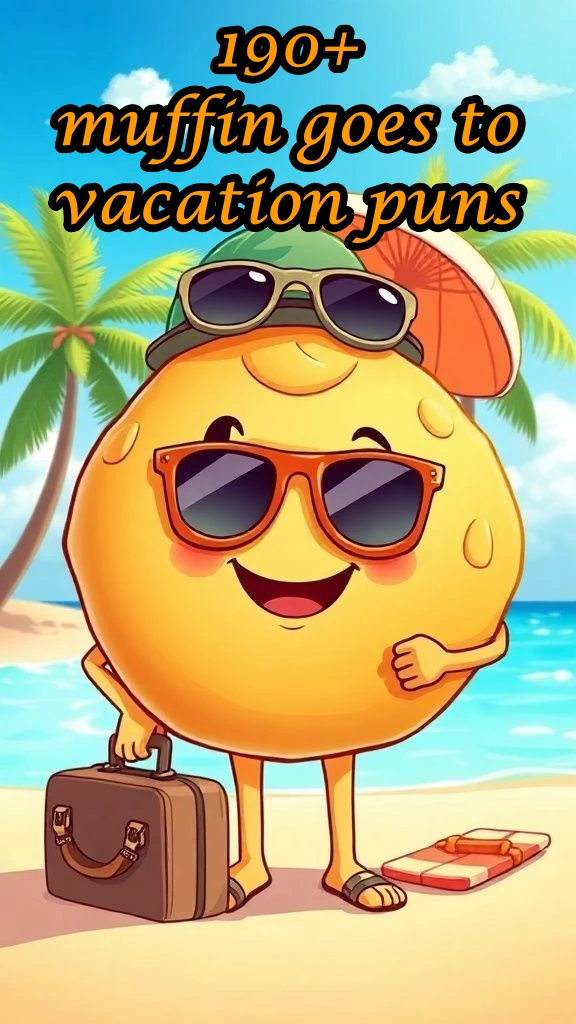 muffin goes to vacation puns That'll Have You Rolling with Laughter