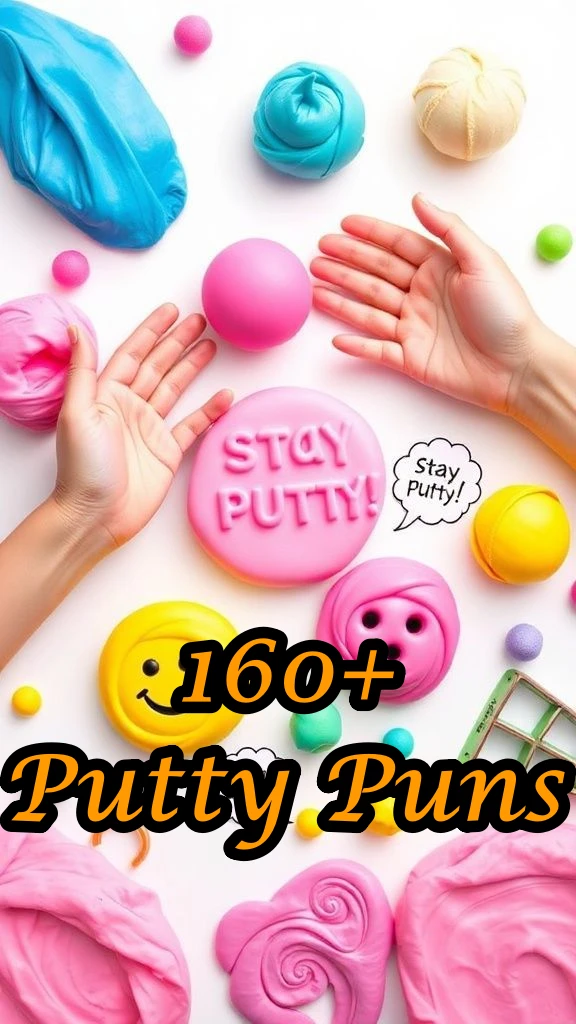 160+ Putty Puns That'll Mold Your Mind and Stretch Your Smile! Putty Puns That'll Mold Your Mind and Stretch Your Smile