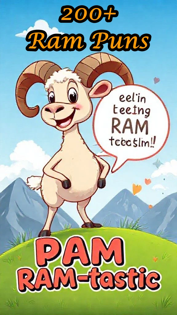 200+ Ram Puns That'll Have You Butting Heads With Laughter! Ram Puns That'll Have You Butting Heads With Laughter!