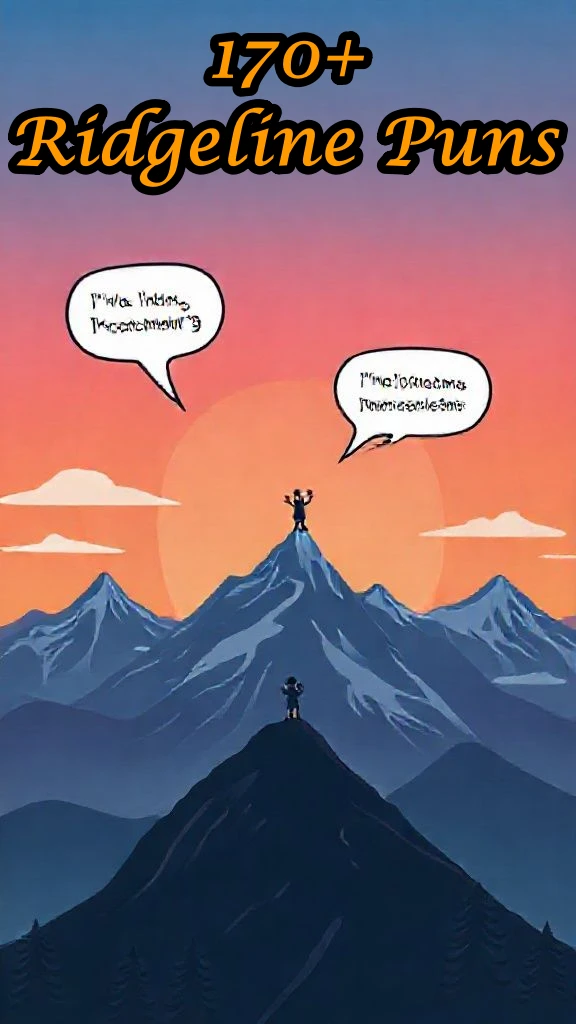 170+ Peak-Level Ridgeline Puns That'll Elevate Your Comedy Game! Peak-Level Ridgeline Puns That'll Elevate Your Comedy Game!