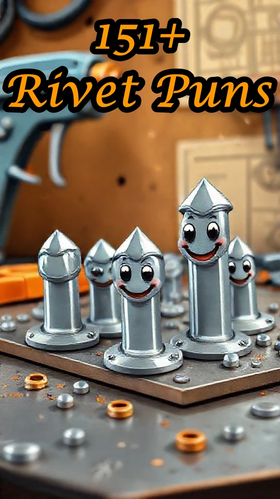 151+ Rivet Puns Built for Makers, Fixers, and Pun Fans Rivet Puns Built for Makers, Fixers, and Pun Fans