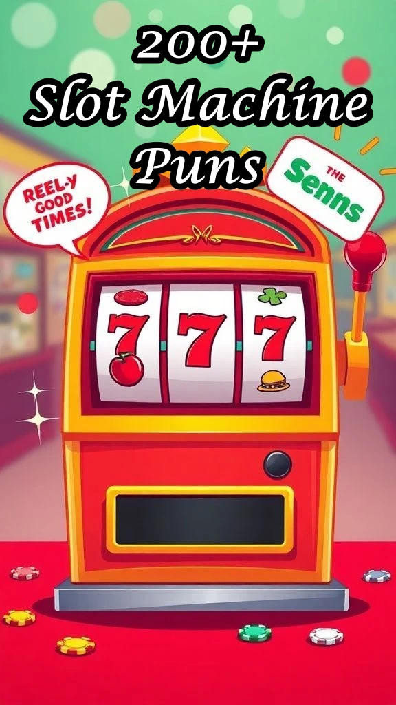 200+ Slot Machine Puns That'll Make You Hit the Jackpot