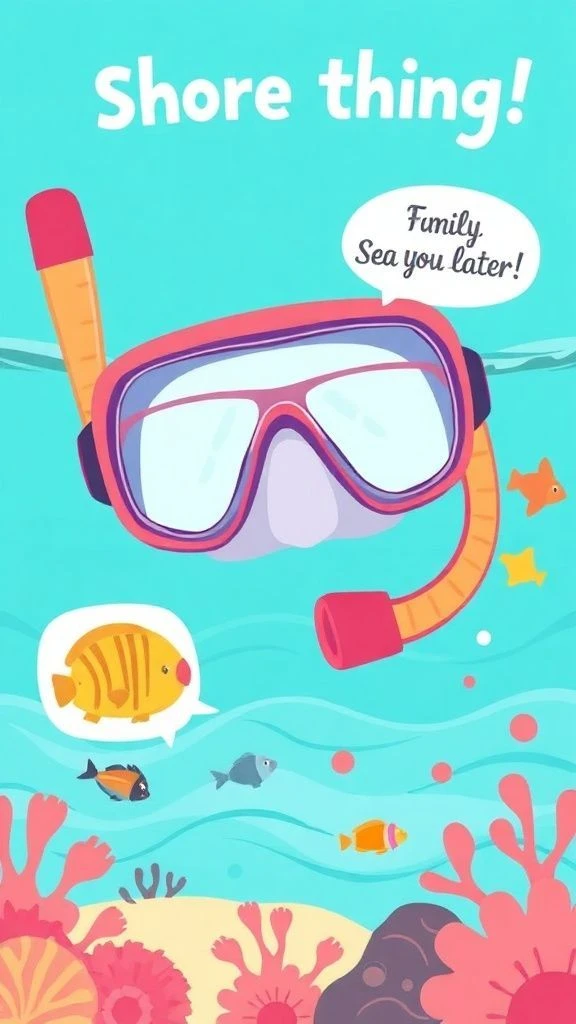 Snorkeling Puns That'll Make Waves of Laughter
