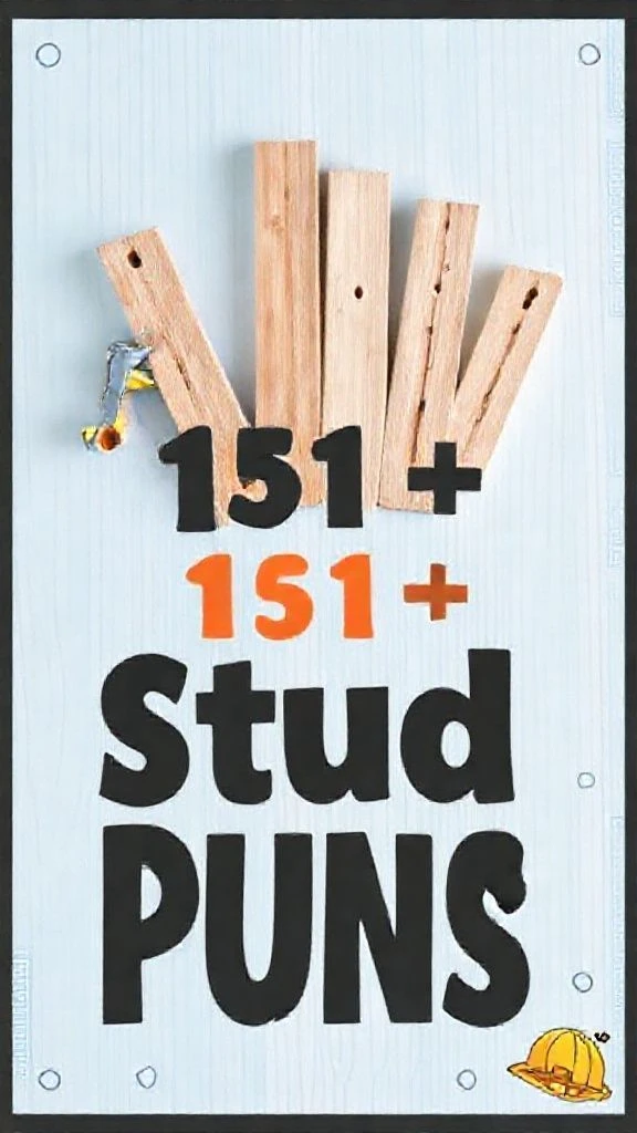 151+ Stud Puns That'll Nail It Every Time! Stud Puns That'll Nail It Every Time!
